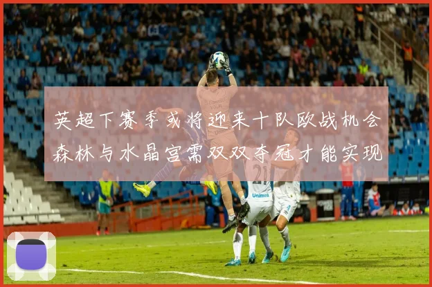 英超下赛季或将迎来十队欧战机会森林与水晶宫需双双夺冠才能实现